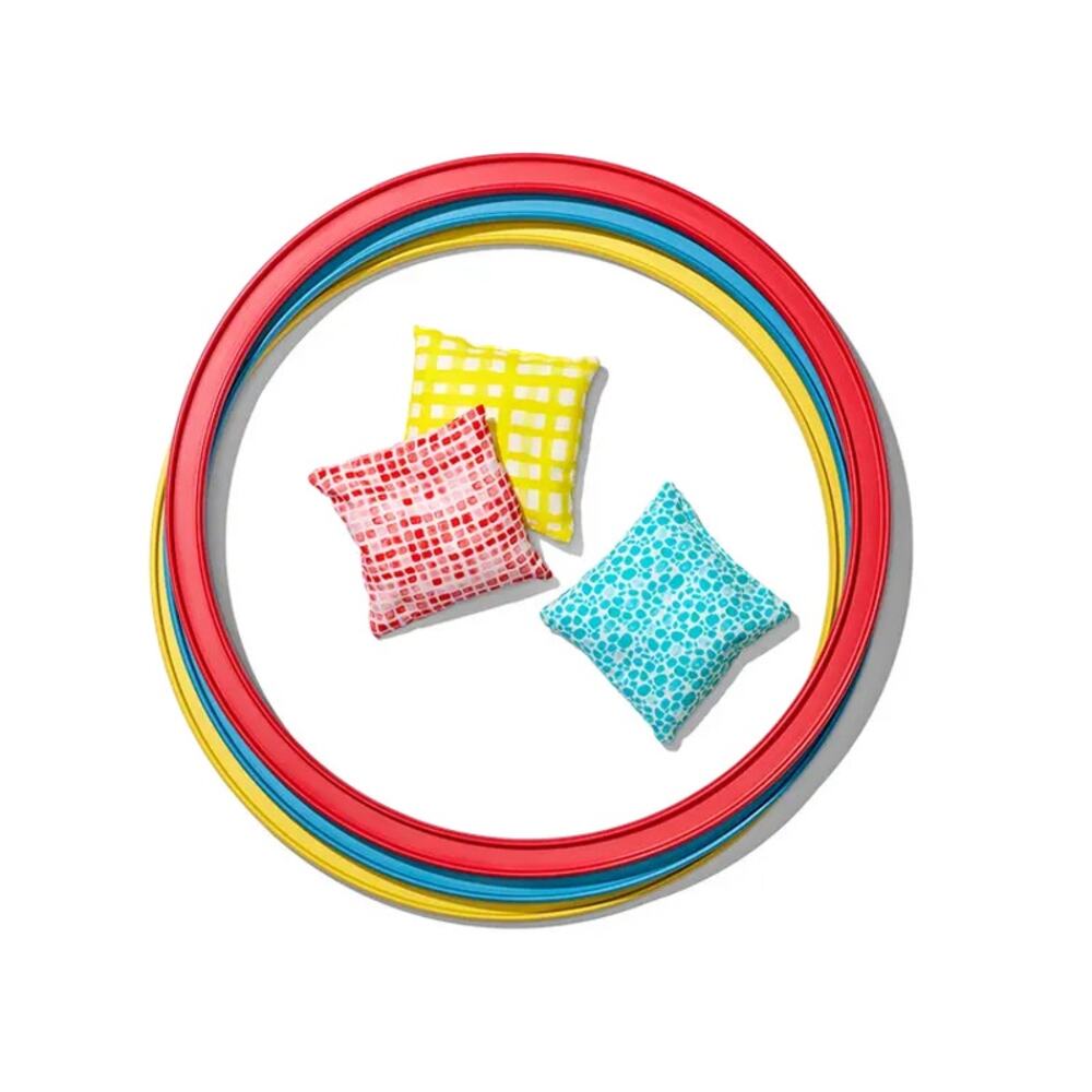 Lovevery The Investigator Play Kit Jump-in Eco Hoops and Bean Bags For 2+ Ages